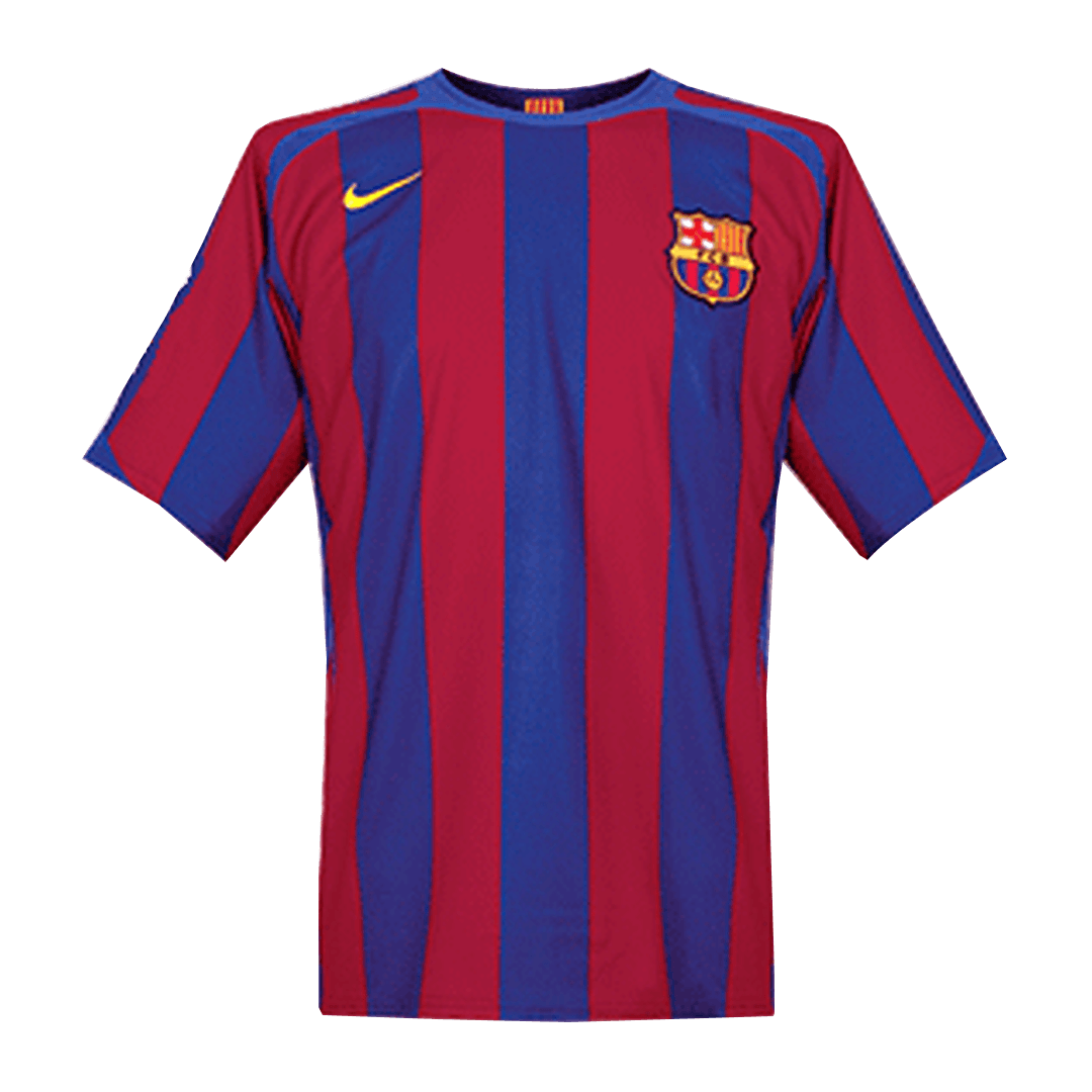 Vintage Soccer Jersey Barcelona Home 2005/06 - UCL Final
