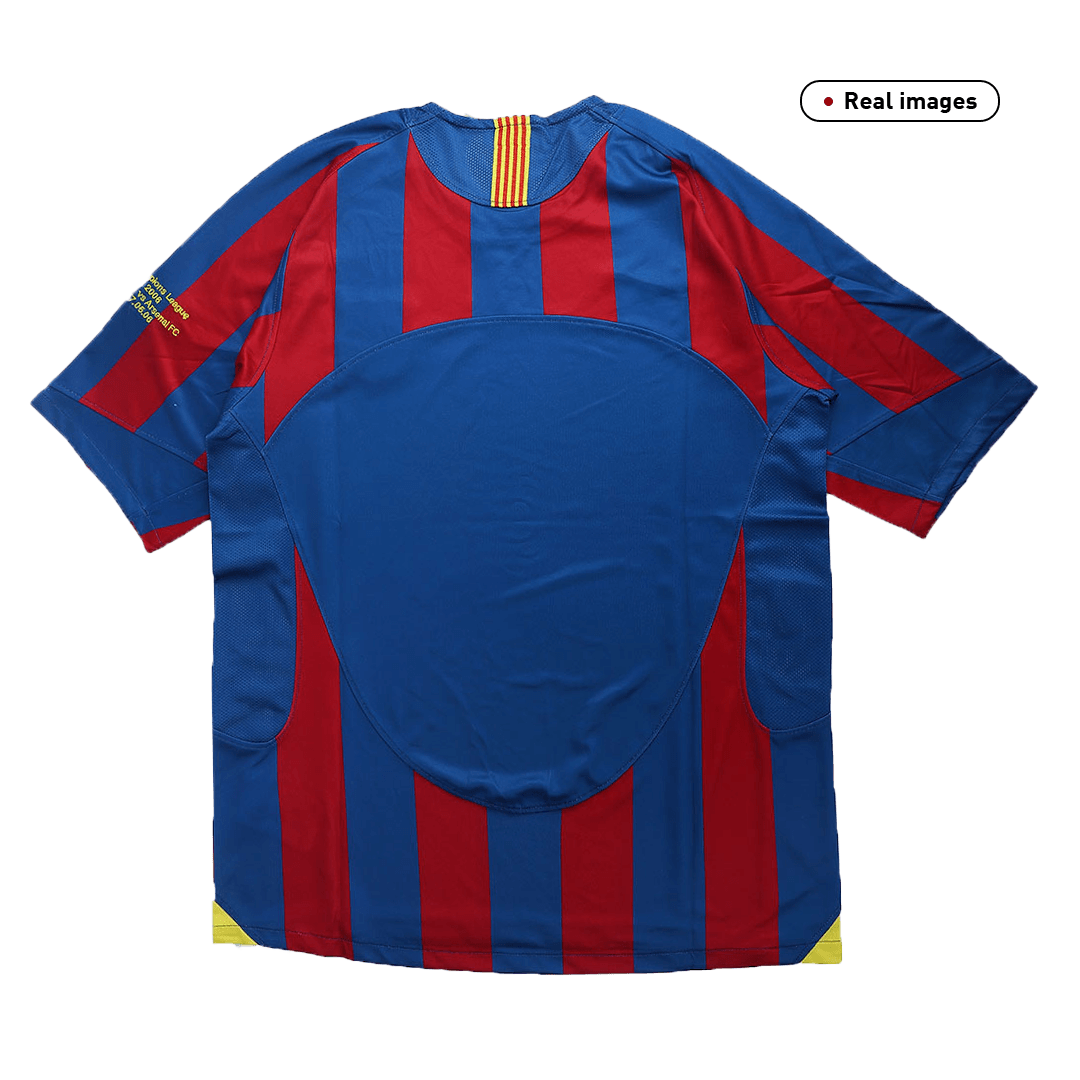 Vintage Soccer Jersey Barcelona Home 2005/06 - UCL Final