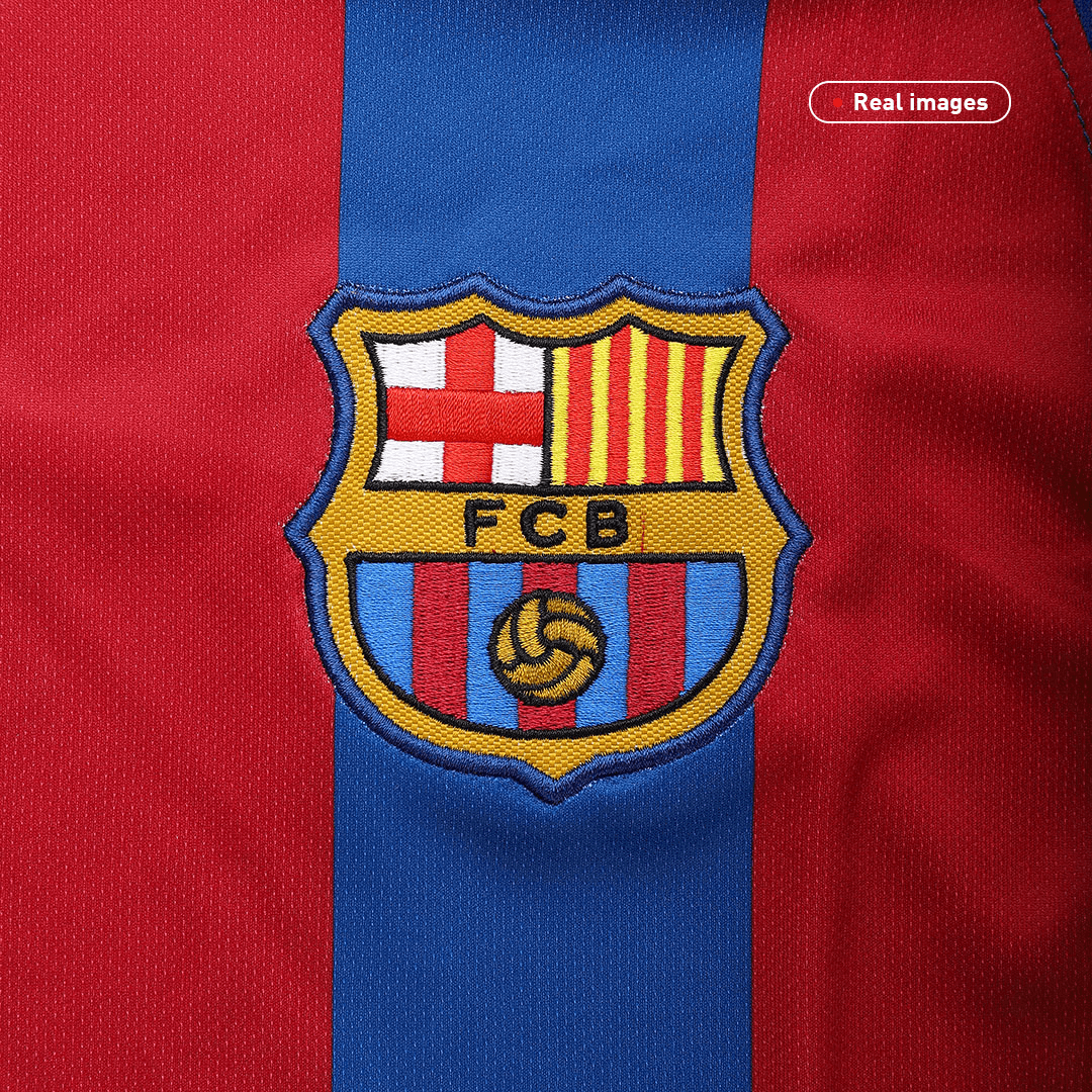 Vintage Soccer Jersey Barcelona Home 2005/06 - UCL Final