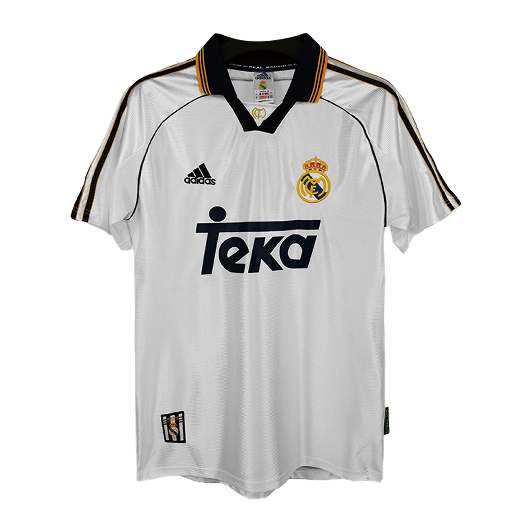 Vintage Soccer Jersey Real Madrid Home 1999/00