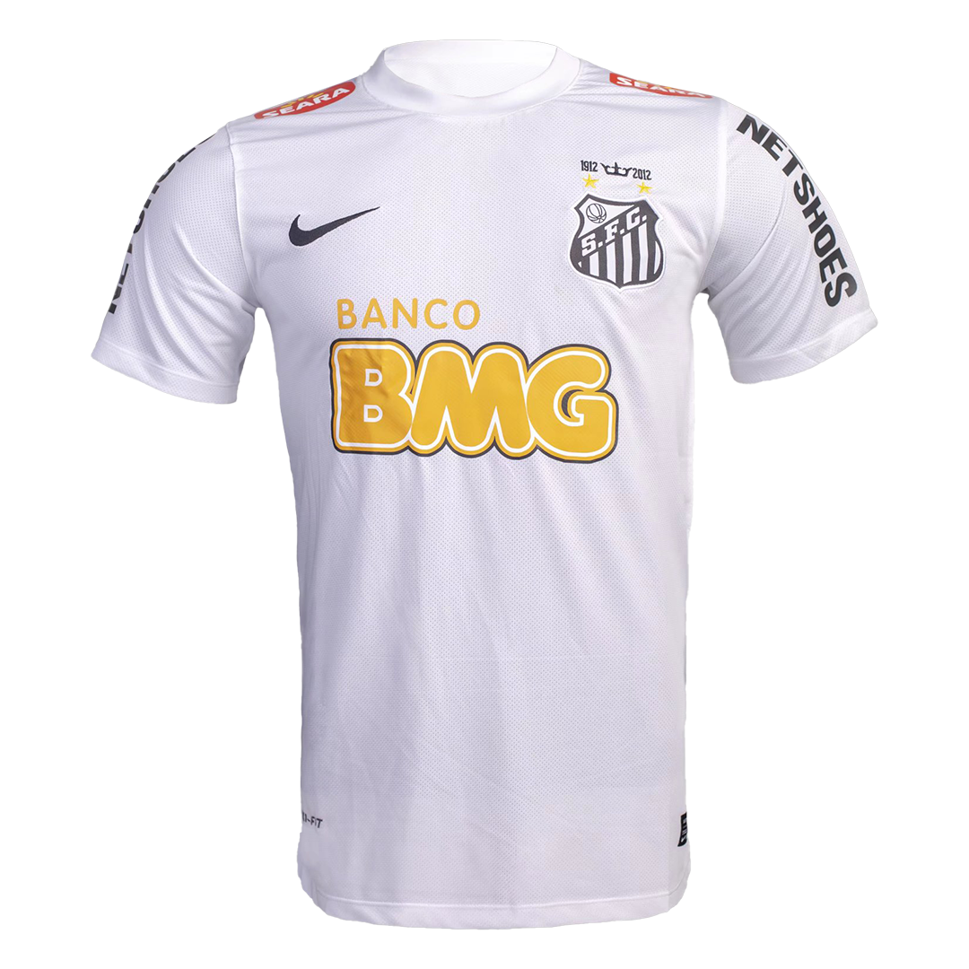 Vintage Soccer Jersey NEYMAR JR #11 Santos FC Home 2012