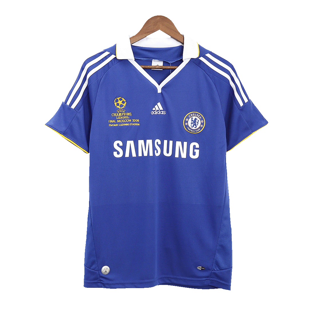 Vintage Soccer Jersey Chelsea Home 2008 - UCL Final