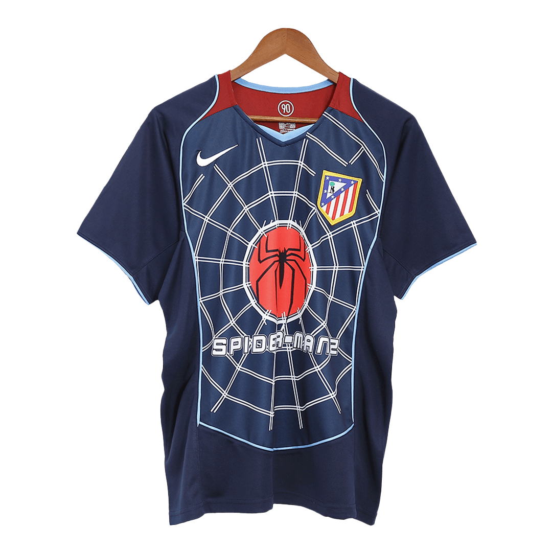 Vintage Soccer Jersey Atletico Madrid Away 2004/05