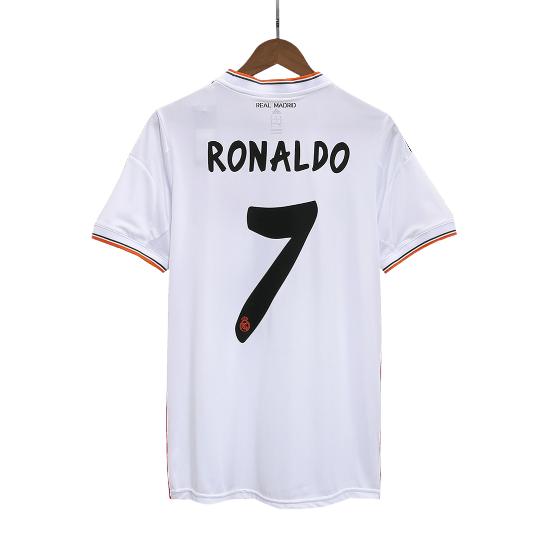 Vintage Soccer Jersey RONALDO #7 Real Madrid Home 2013/14