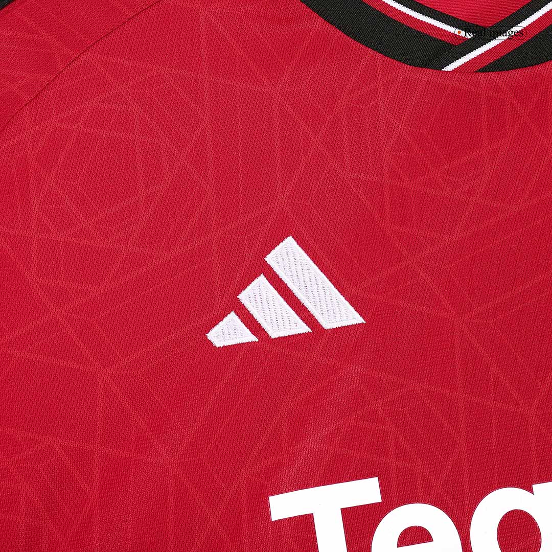 HØJLUND #11 Manchester United Home Soccer Jersey 2023/24