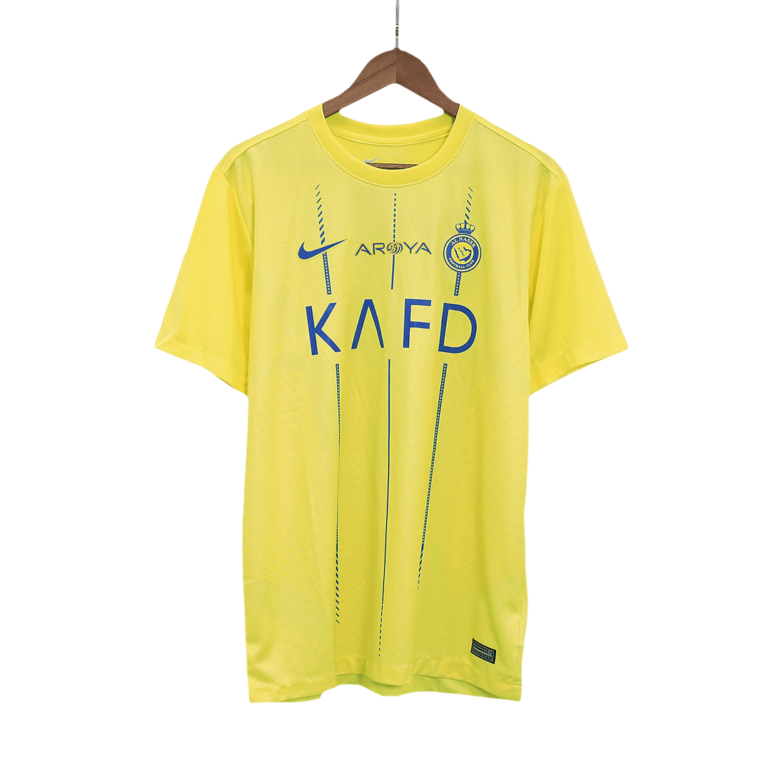 RONALDO #7 Al Nassr Home Soccer Jersey 2023/24