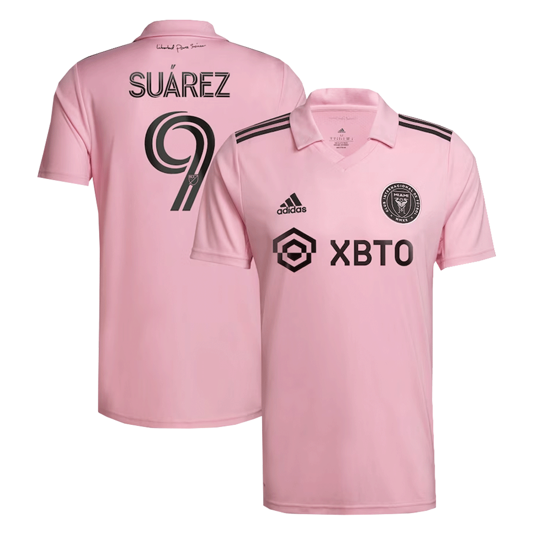 SUÁREZ #9 Inter Miami CF Home Soccer Jersey 2022