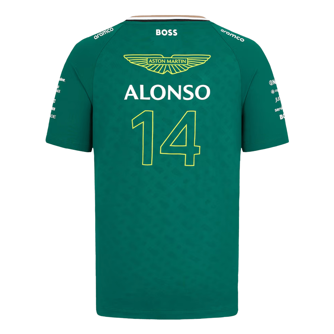 Fernando Alonso #14 Aston Martin Cognizant F1 Racing Team Shirt 2024
