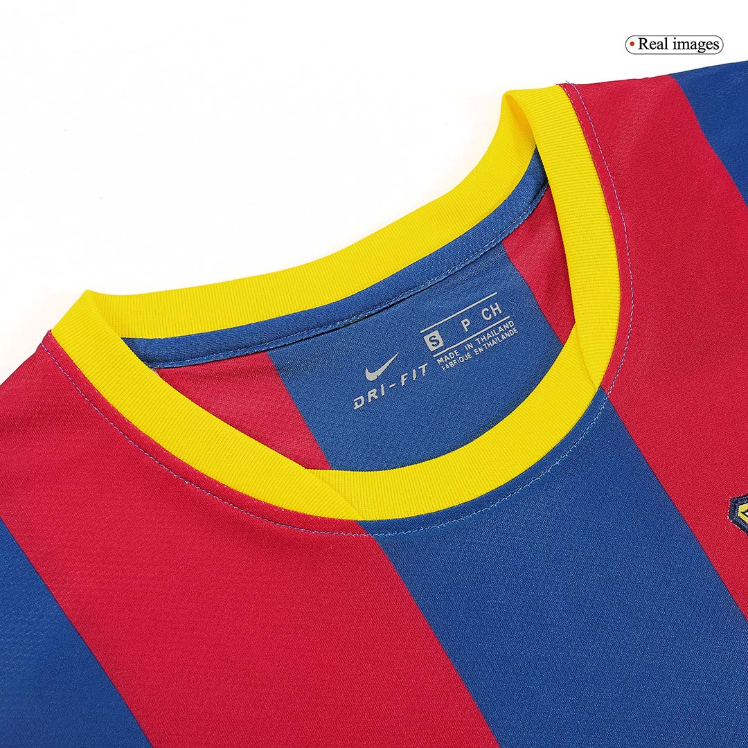 Vintage Soccer Jersey A.INIESTA #8 Barcelona Home 2010/11