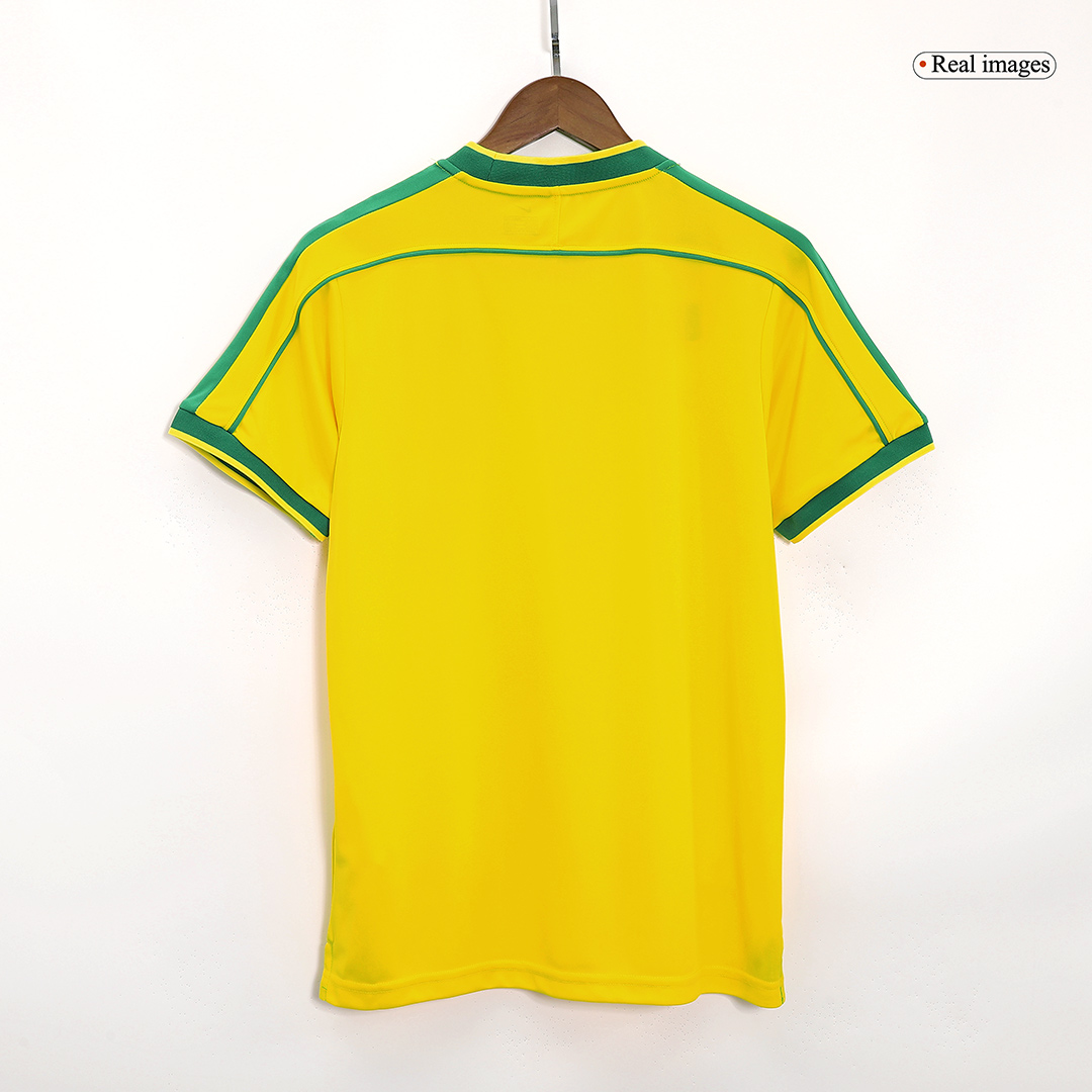 Vintage Soccer Jersey Brazil Home 1998