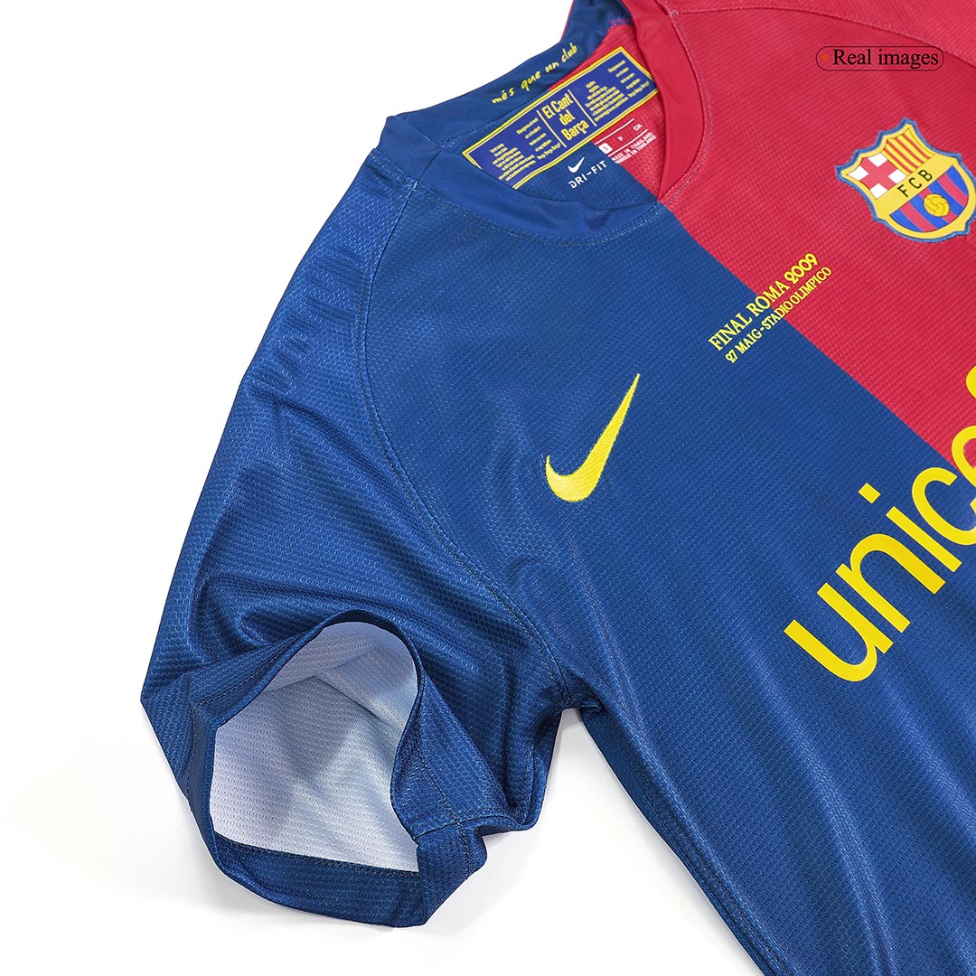 Vintage Soccer Jersey MESSI #10 Barcelona Home 2008/09 - UCL