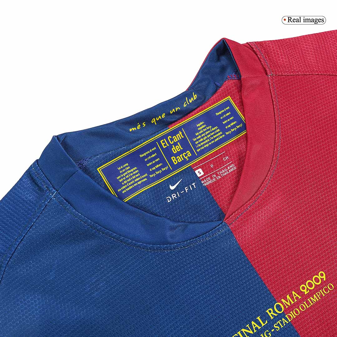 Vintage Soccer Jersey MESSI #10 Barcelona Home 2008/09 - UCL
