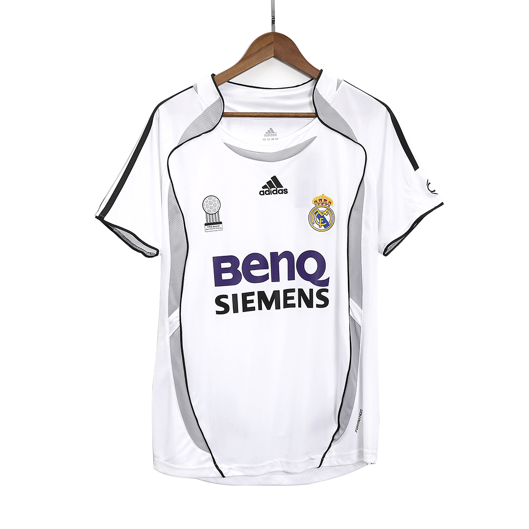 Vintage Soccer Jersey SERGIO RAMOS #4 Real Madrid Home 2006/07
