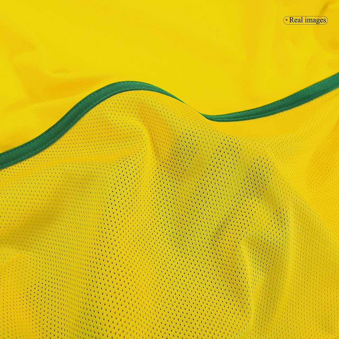 Vintage Soccer Jersey Brazil Home 2002/03