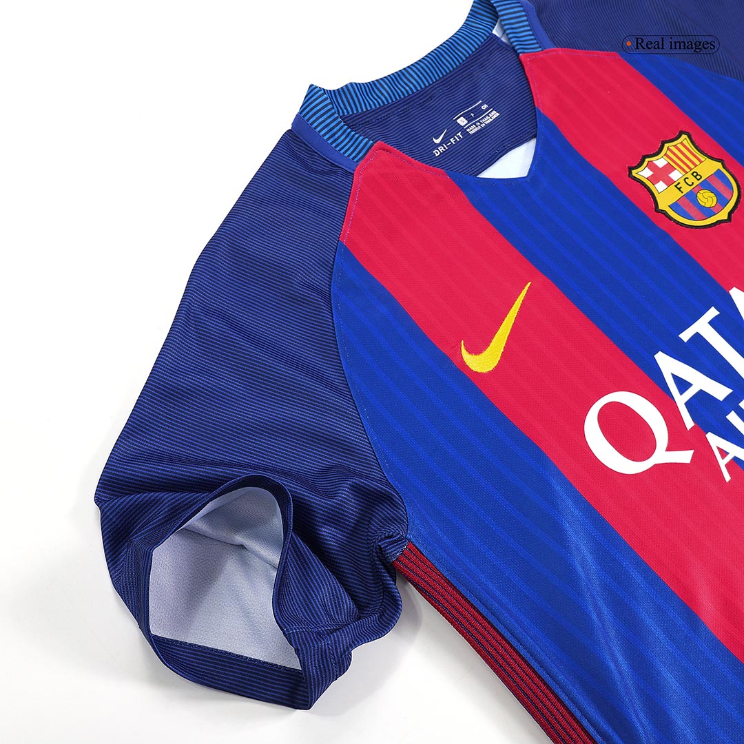 Vintage Soccer Jersey Barcelona Home 2016/17