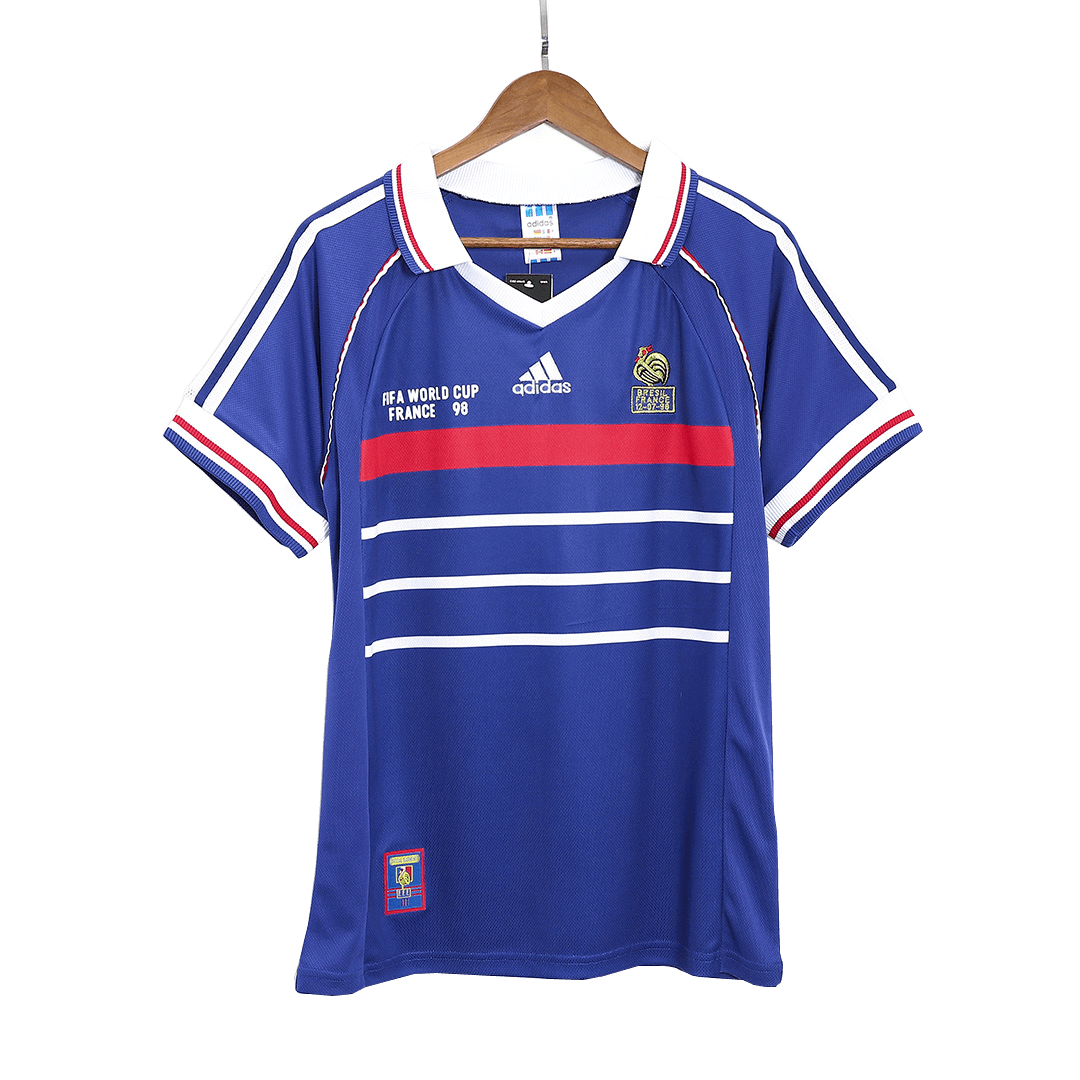 Vintage Soccer Jersey France Home 1998