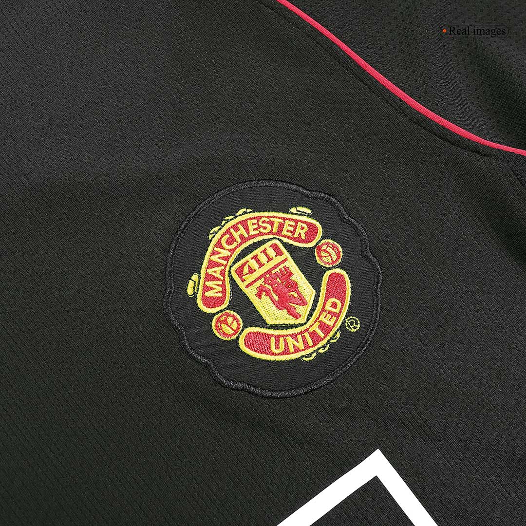 Vintage Soccer Jersey RONALDO #7 Manchester United Away Long Sleeve 2007/08