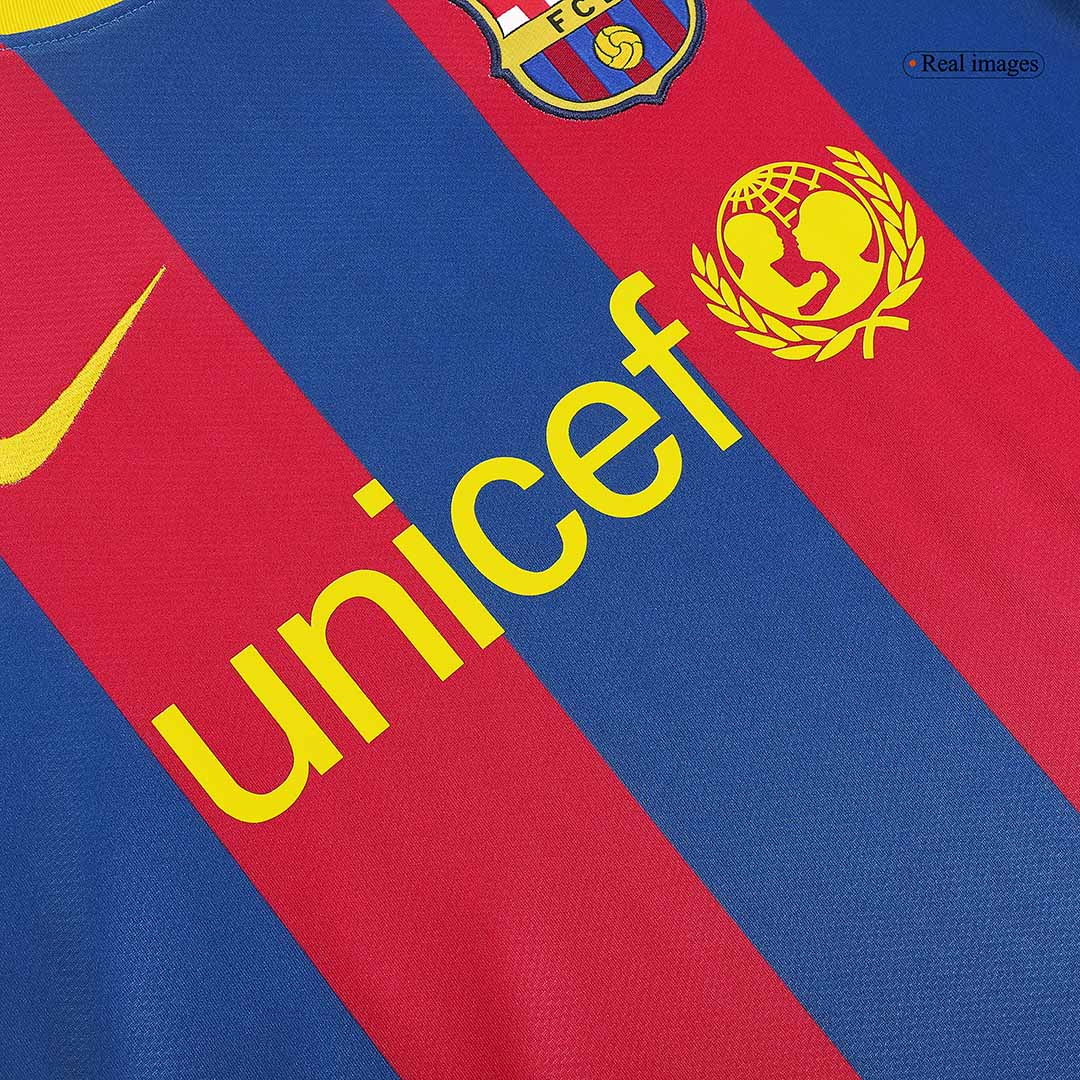 Vintage Soccer Jersey A.INIESTA #8 Barcelona Home 2010/11