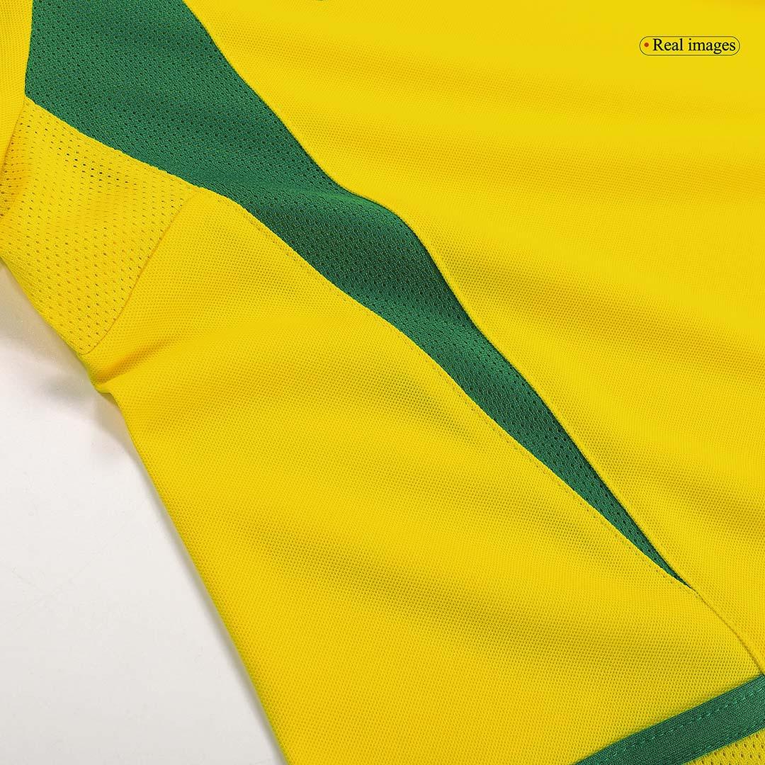 Vintage Soccer Jersey Brazil Home 2002/03