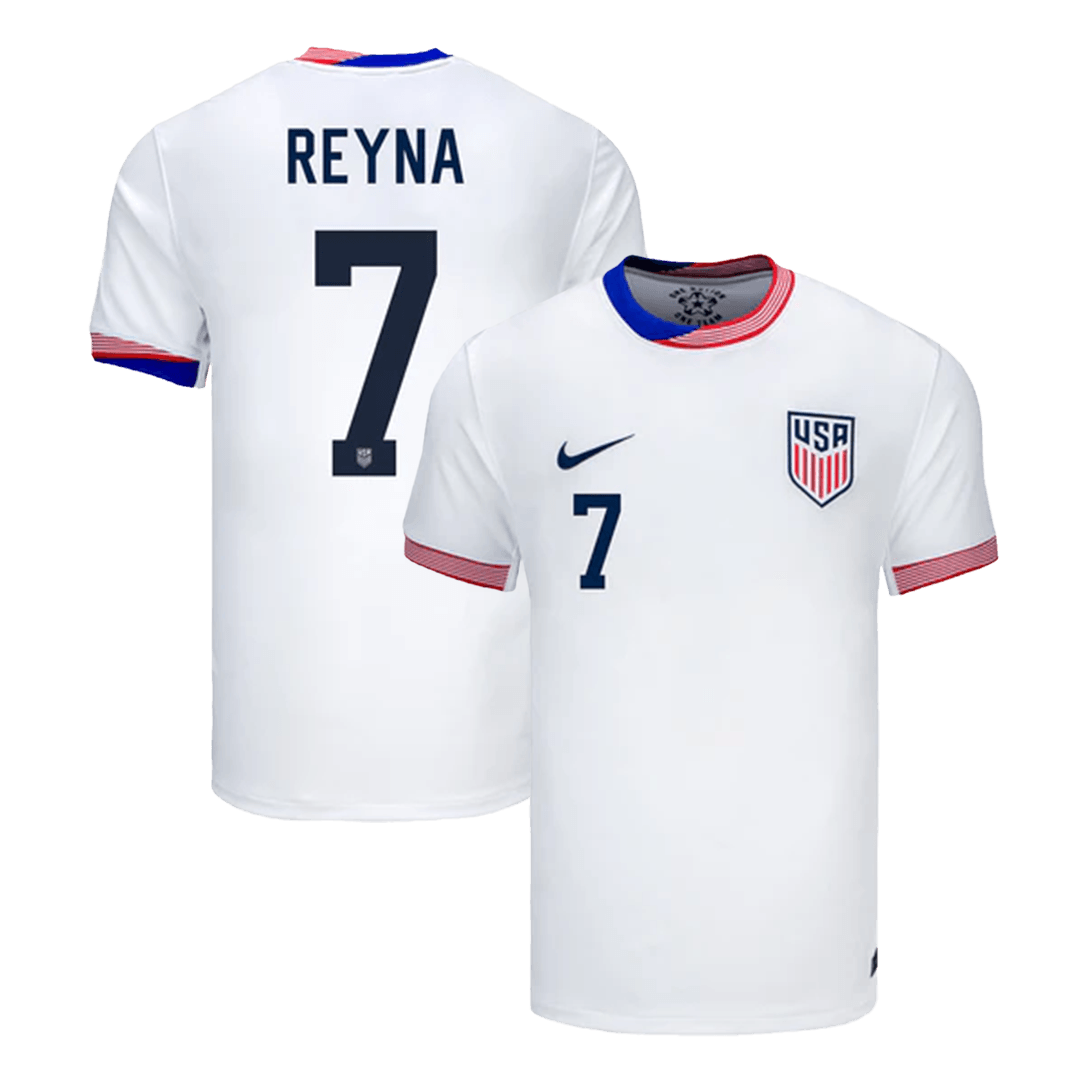 REYNA #7 USA Home Soccer Jersey Copa America 2024