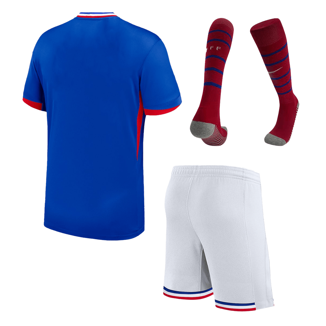 France Home Jerseys Full Kit EURO 2024