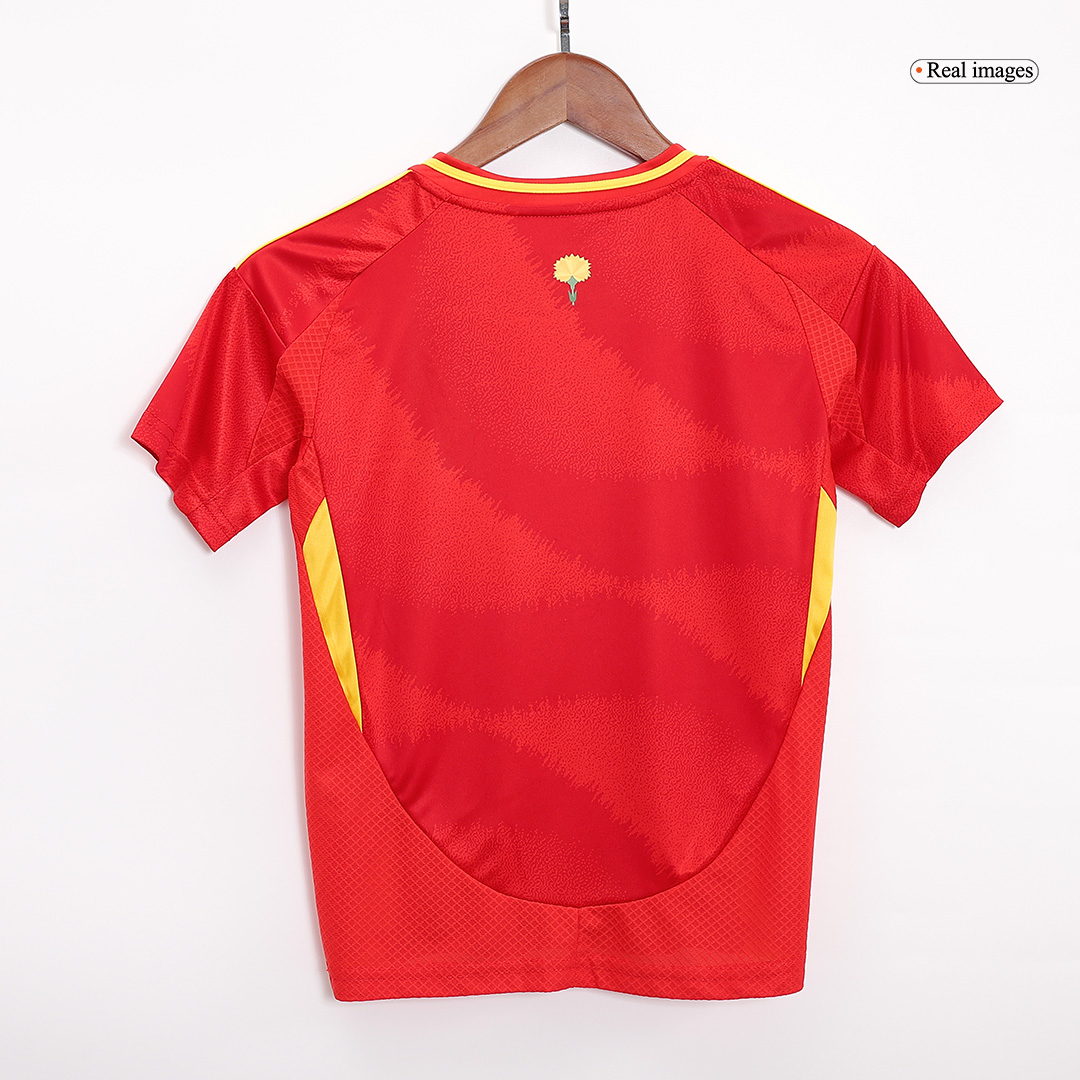 Spain Home Kids Soccer Jerseys Kit EURO 2024