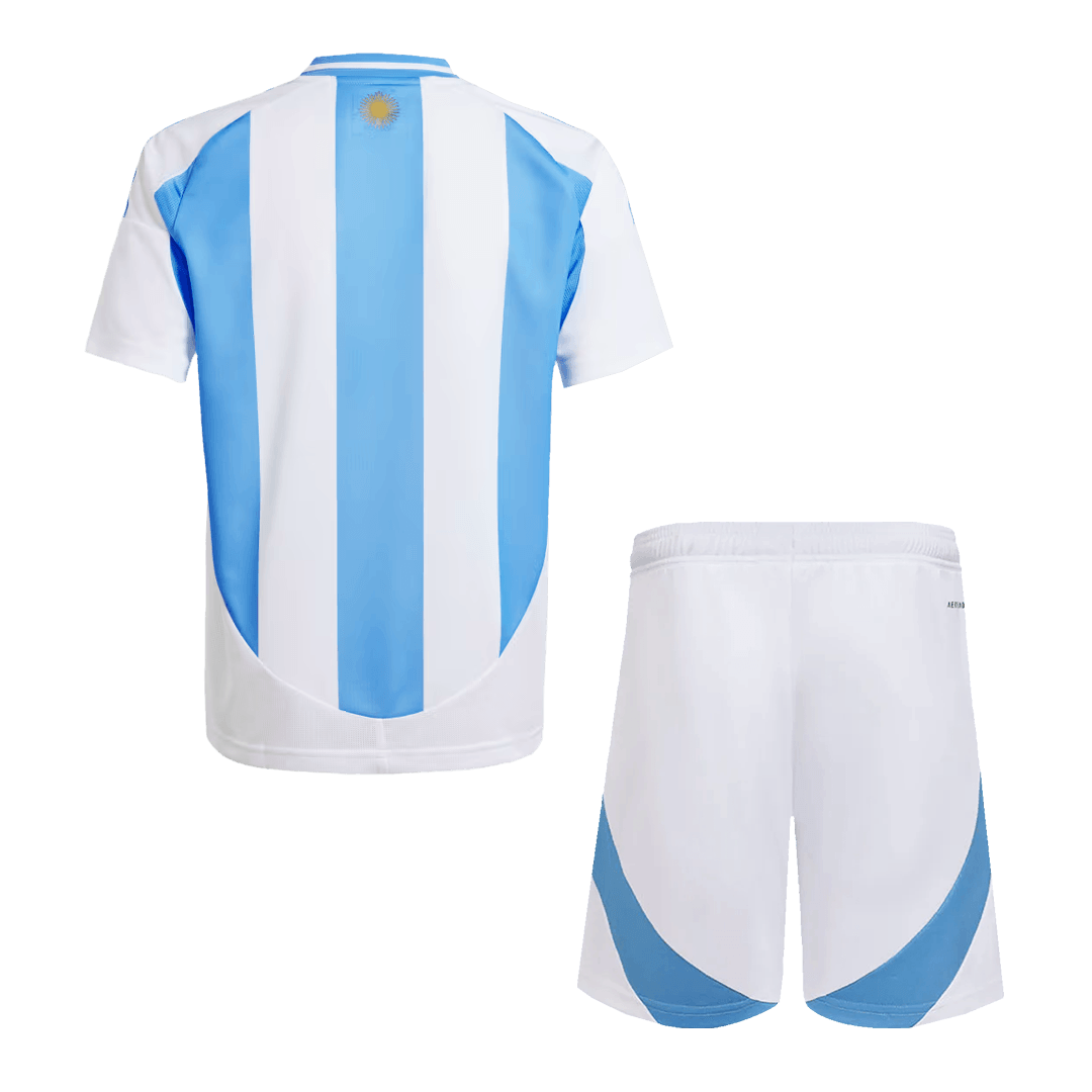 Argentina Home Kids Soccer Jerseys Kit 2024