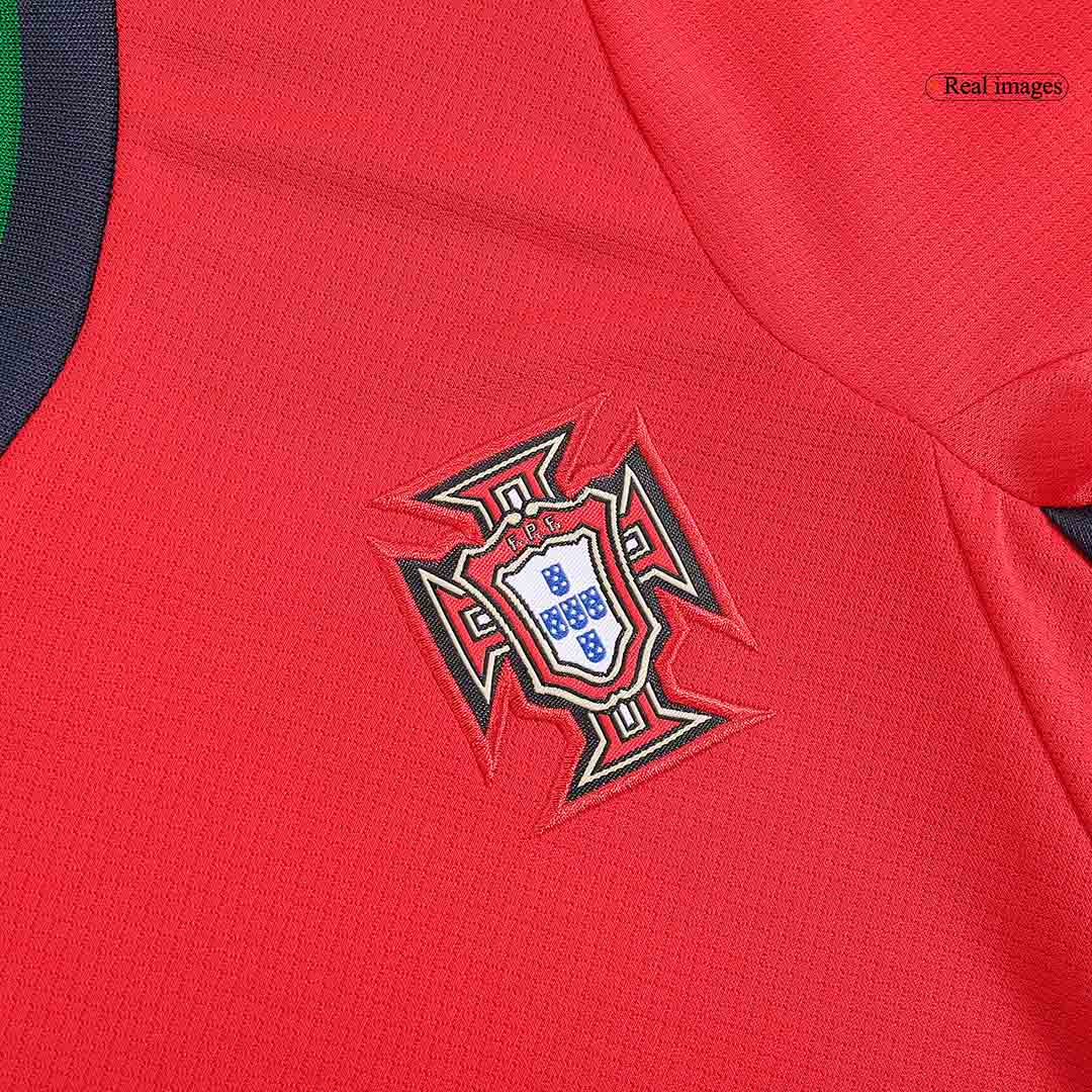 Portugal Home Kids Soccer Jerseys Kit EURO 2024