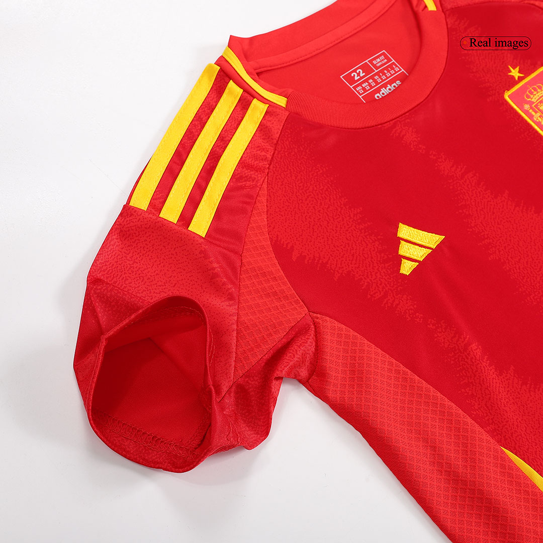Spain Home Kids Soccer Jerseys Kit EURO 2024