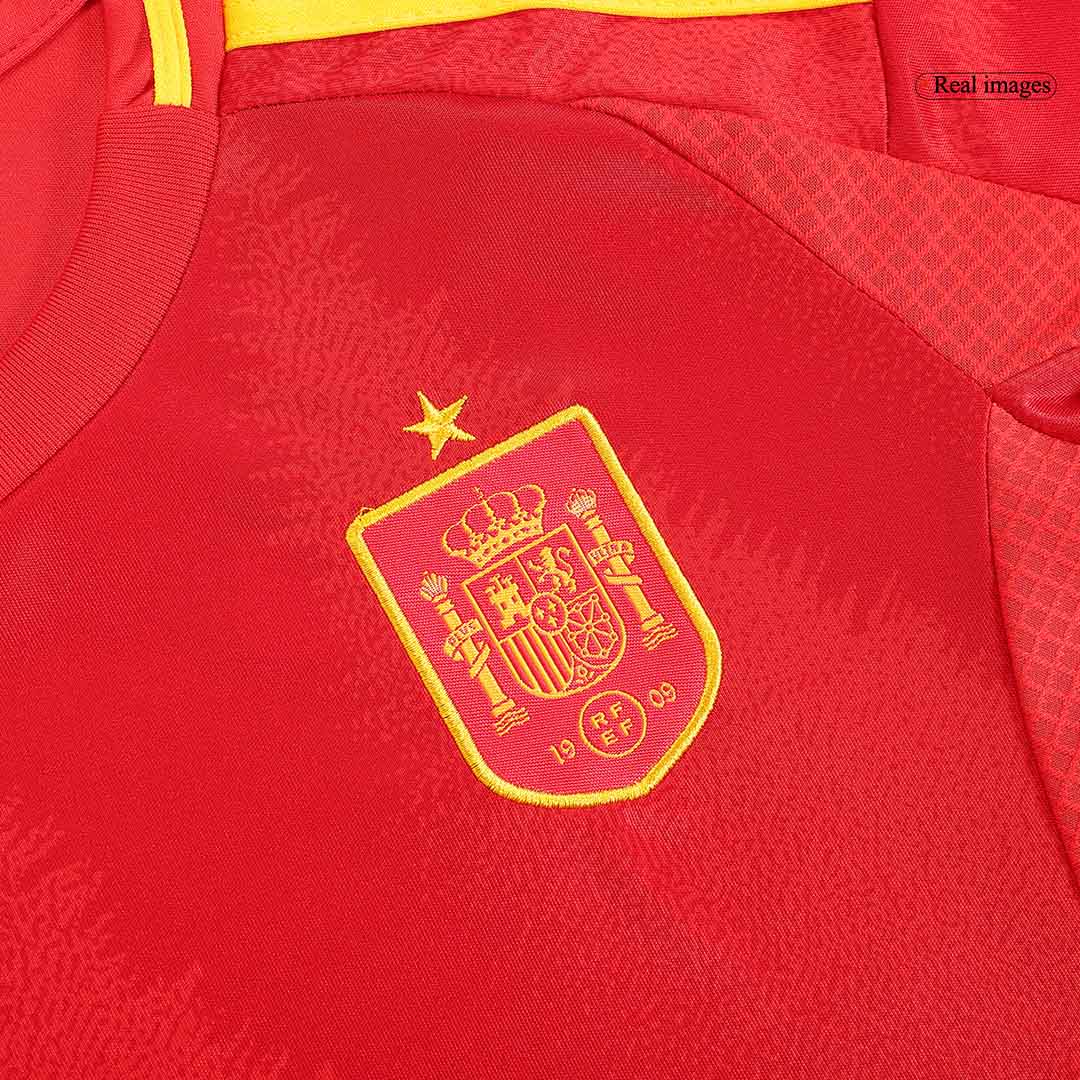 Spain Home Kids Soccer Jerseys Kit EURO 2024