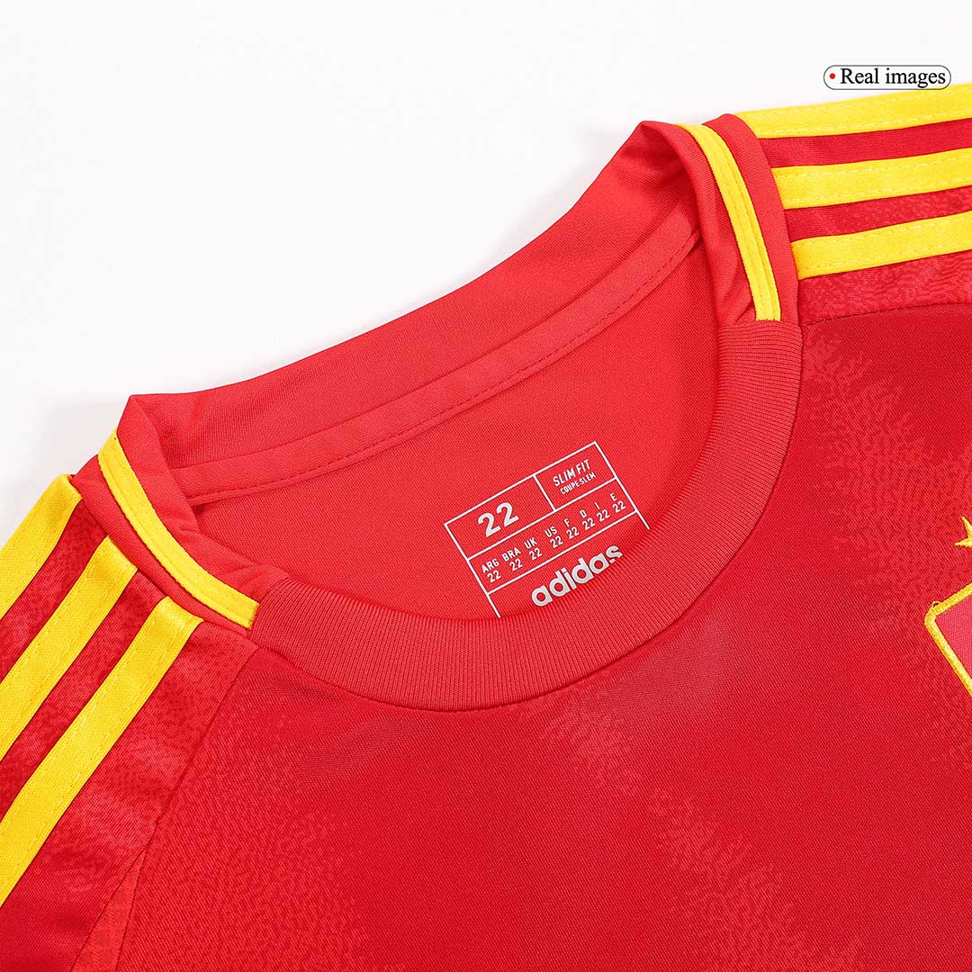 Spain Home Kids Soccer Jerseys Kit EURO 2024