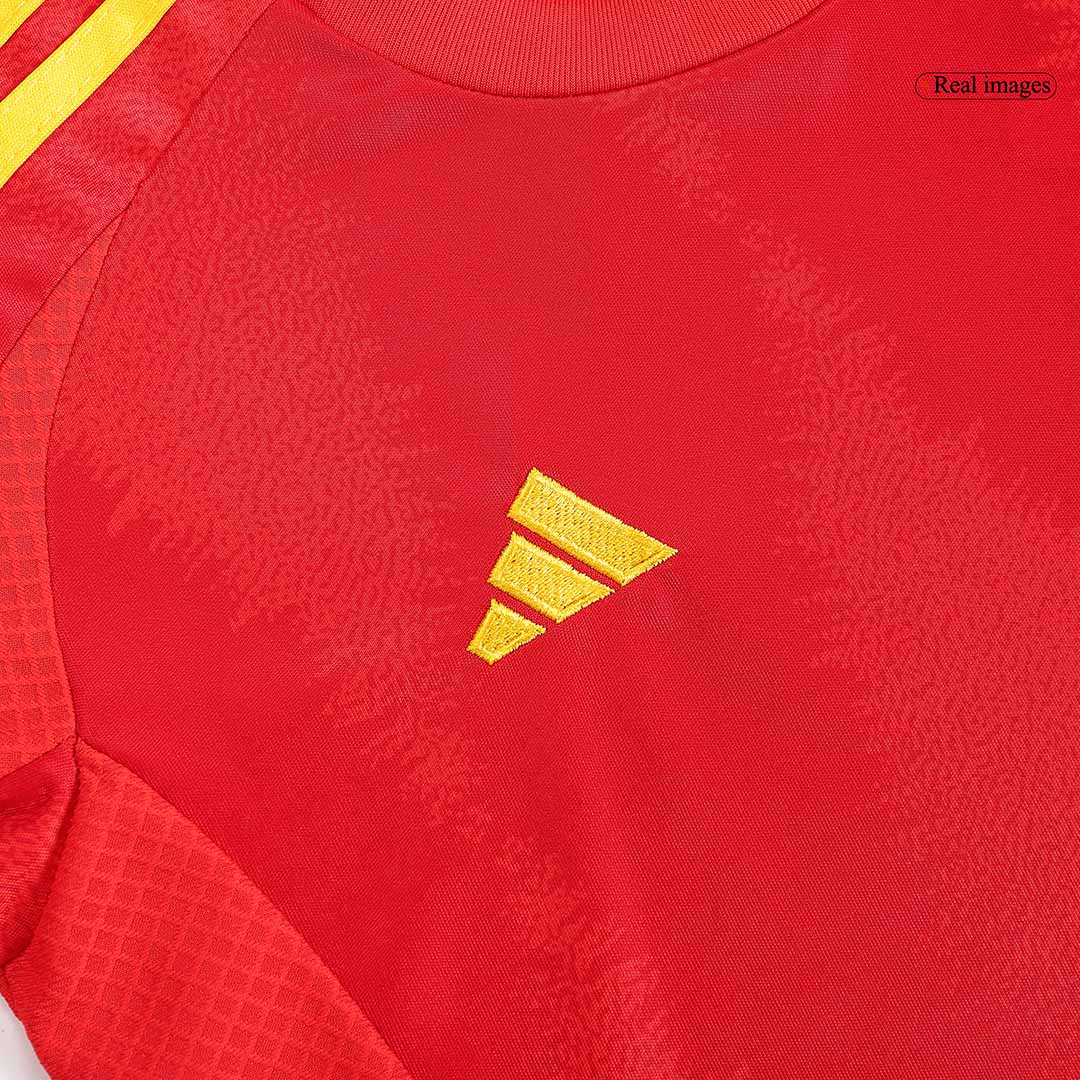 Spain Home Kids Soccer Jerseys Kit EURO 2024
