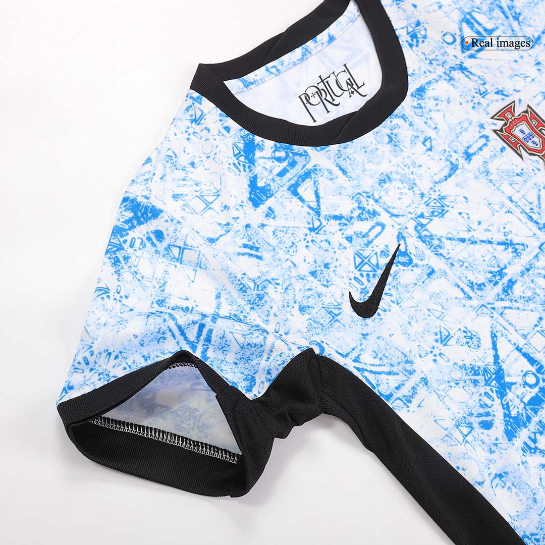 Portugal Away Kids Soccer Jerseys Kit EURO 2024