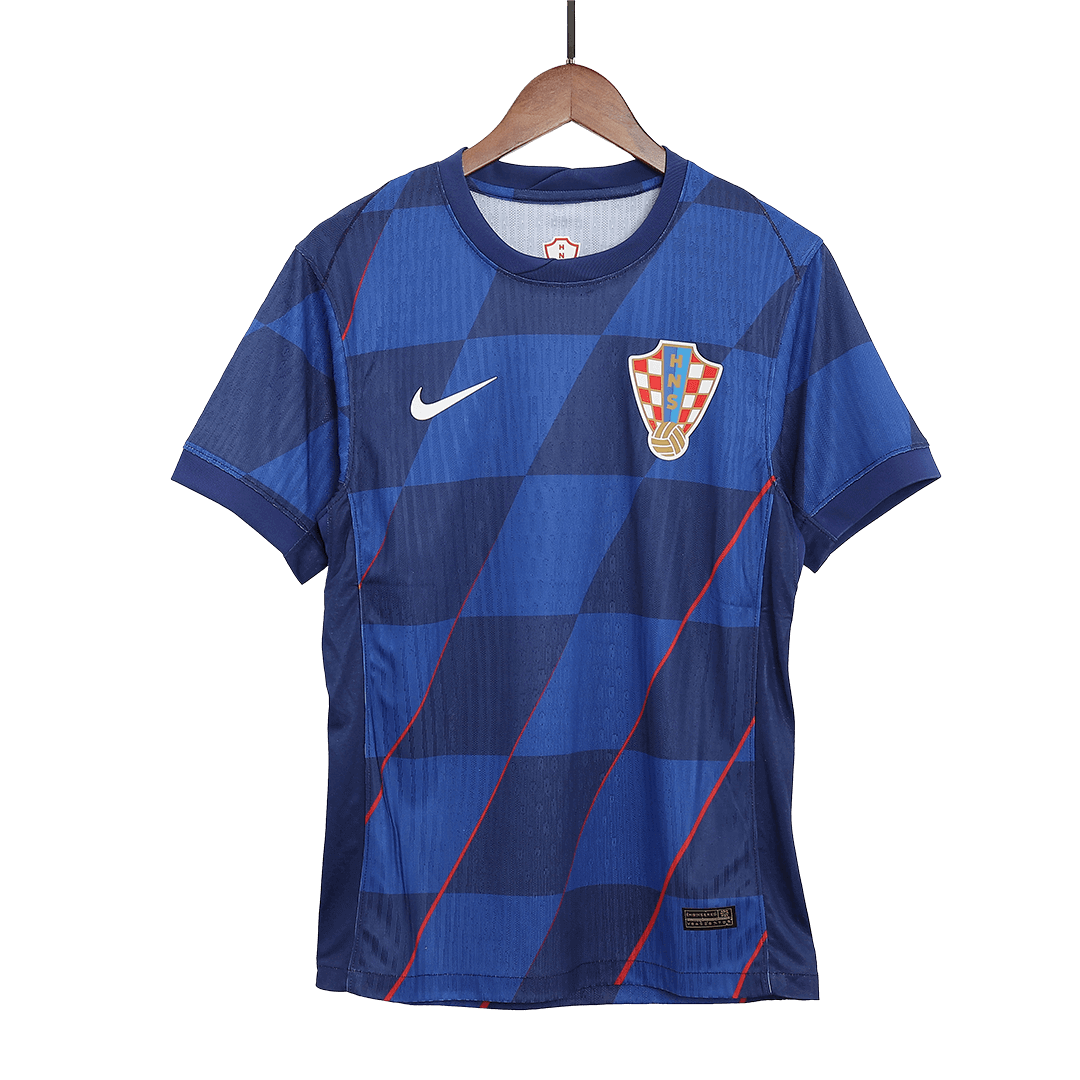 Croatia Away Authentic Soccer Jersey EURO 2024