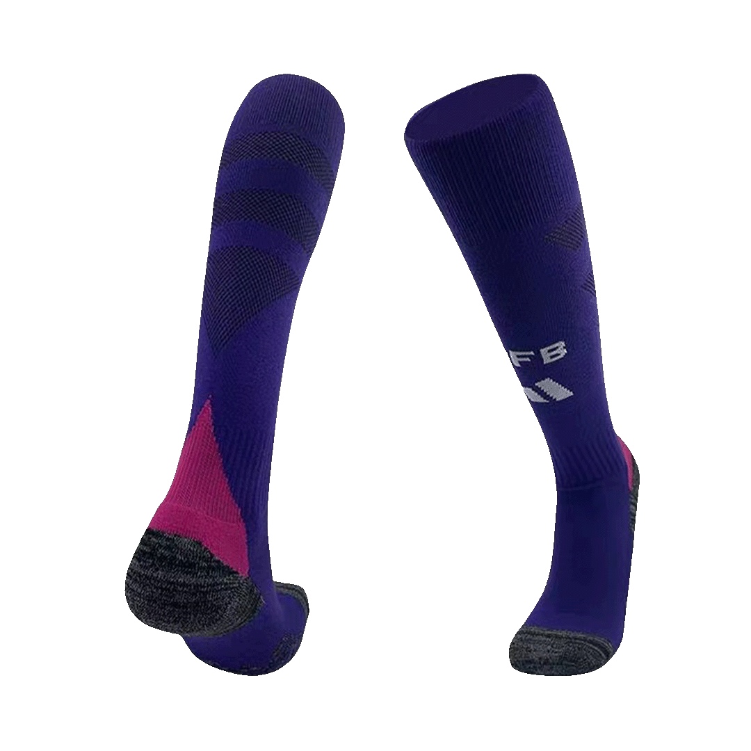 Germany Away Soccer Socks 2024 Kids