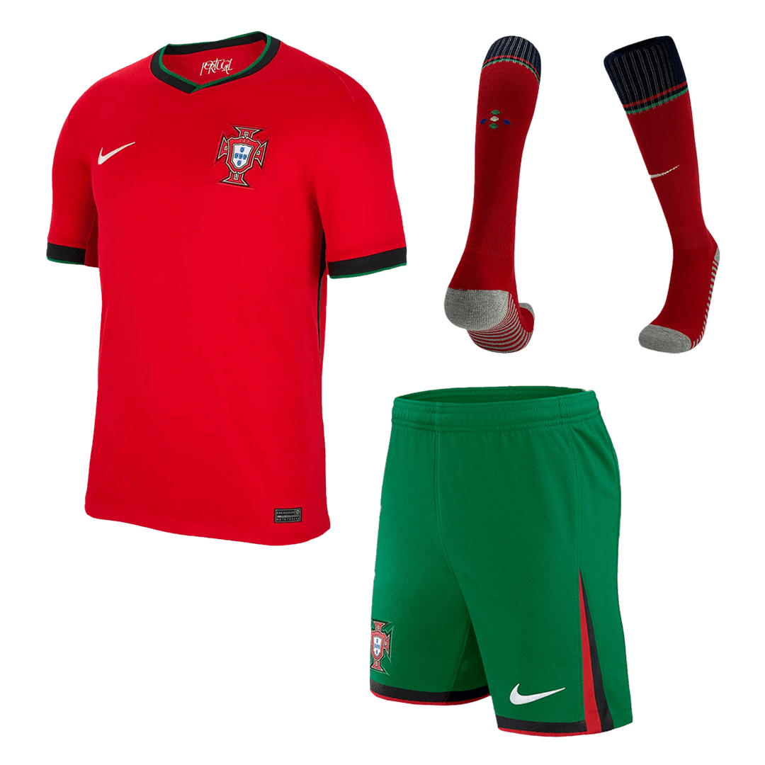 Portugal Home Jerseys Full Kit EURO 2024