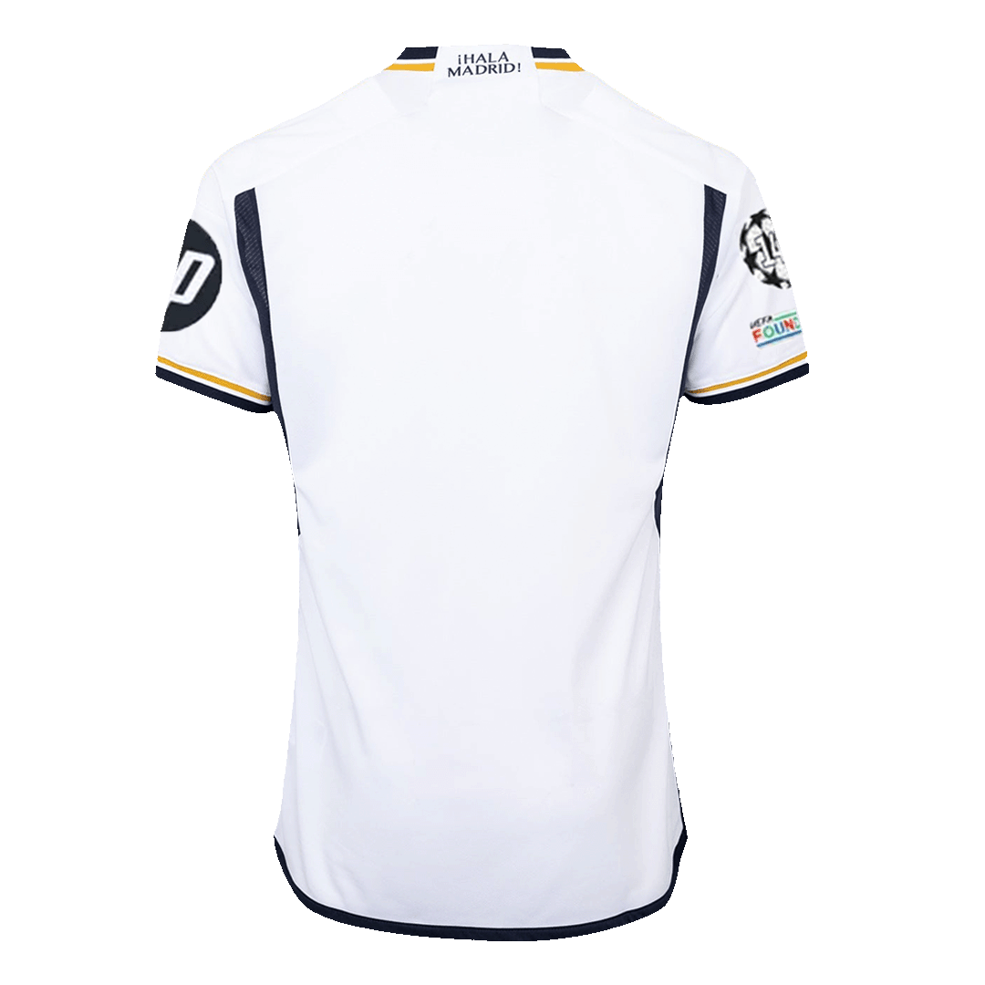 Real Madrid Home Authentic Soccer Jersey 2023/24 - UCL