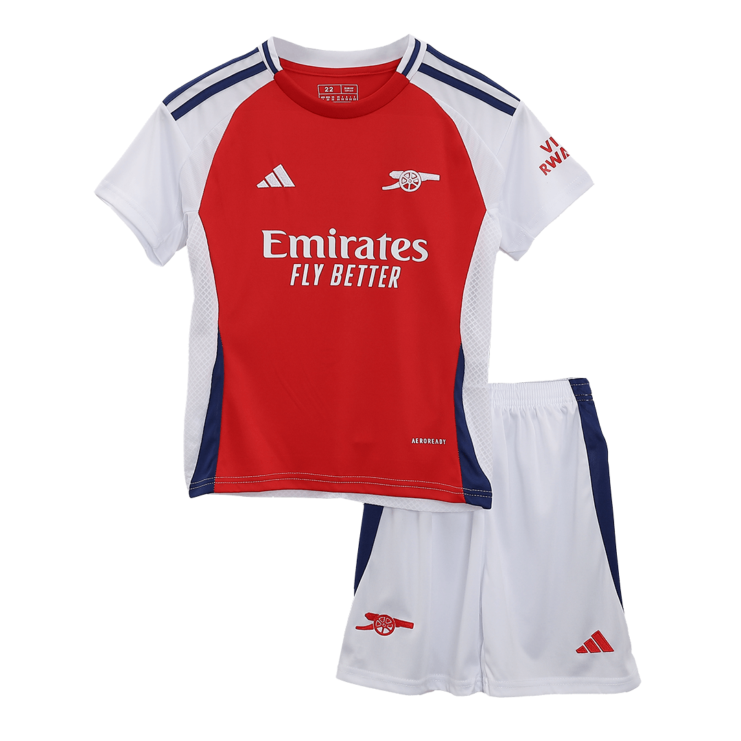 Arsenal Home Kids Soccer Jerseys Kit 2024/25