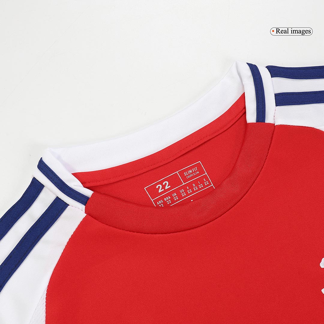 Arsenal Home Kids Soccer Jerseys Kit 2024/25