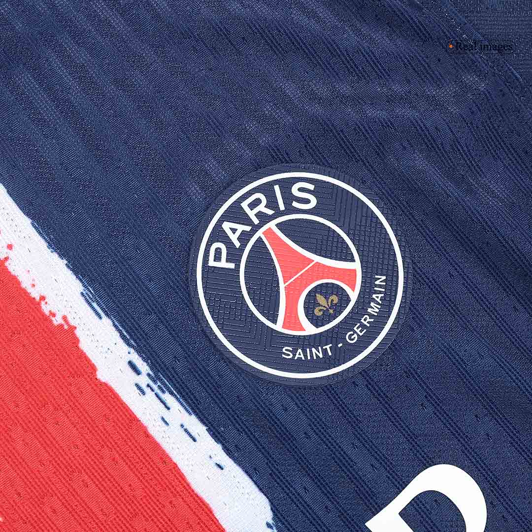 BARCOLA #29 PSG Home Authentic Soccer Jersey 2024/25