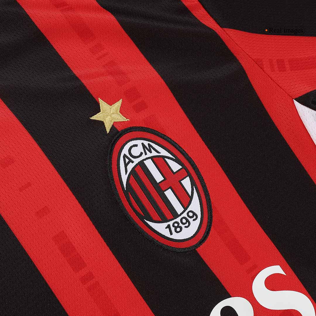 PULISIC #11 AC Milan Home Soccer Jersey 2024/25