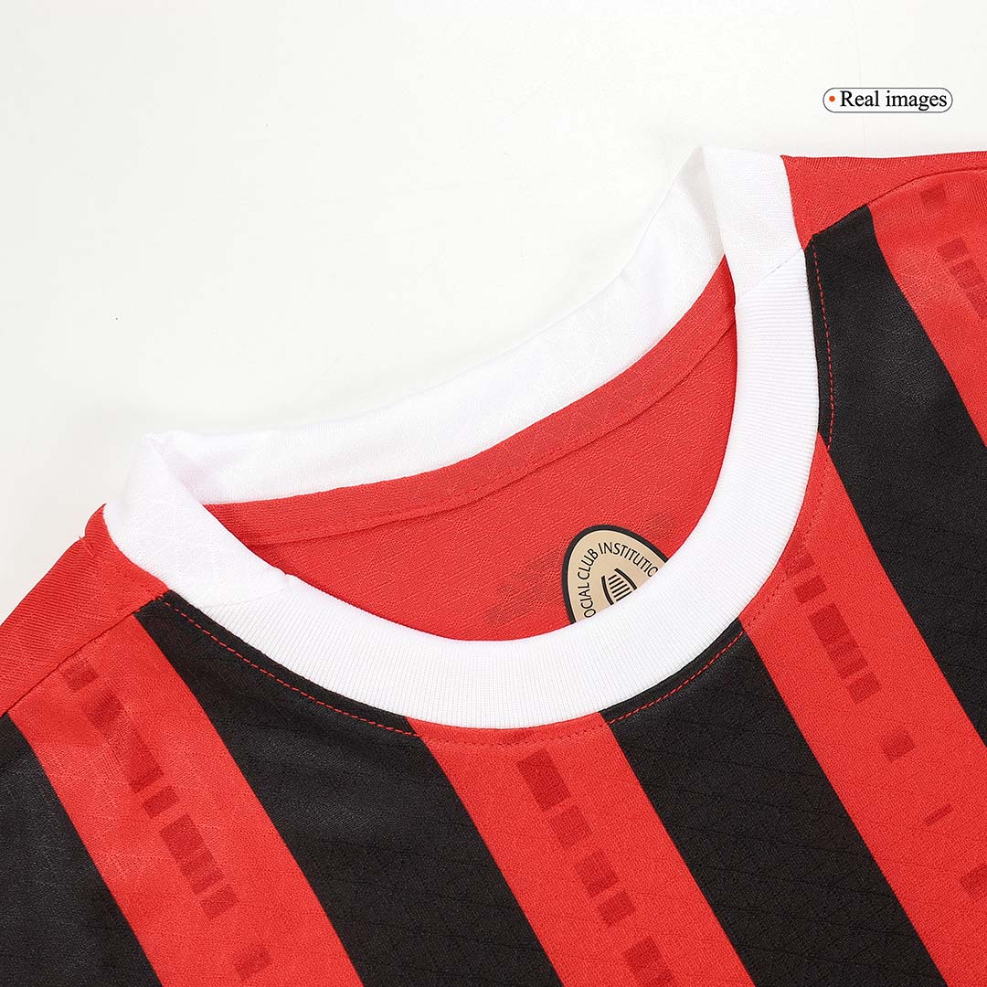 PULISIC #11 AC Milan Home Authentic Soccer Jersey 2024/25 - UCL