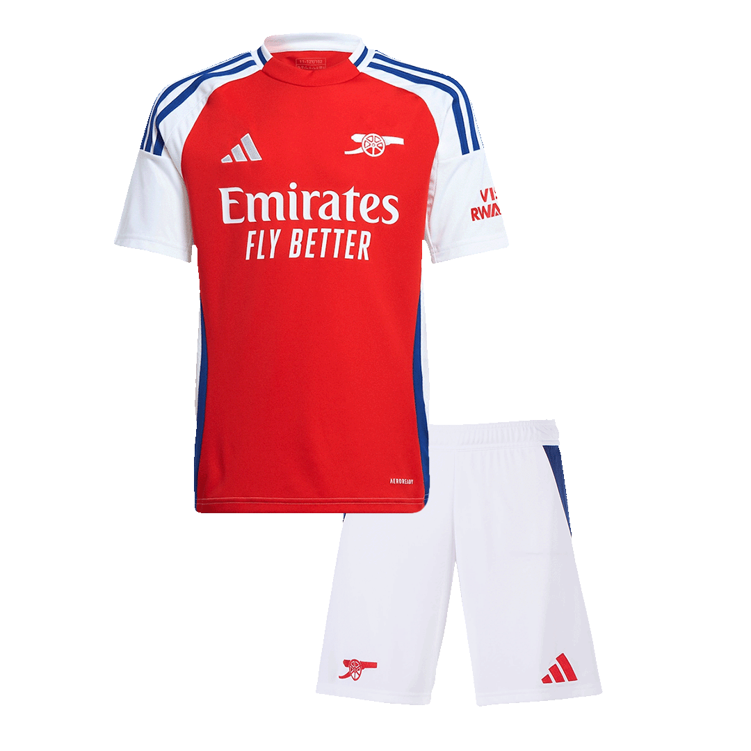 Arsenal Home Kids Soccer Jerseys Kit 2024/25