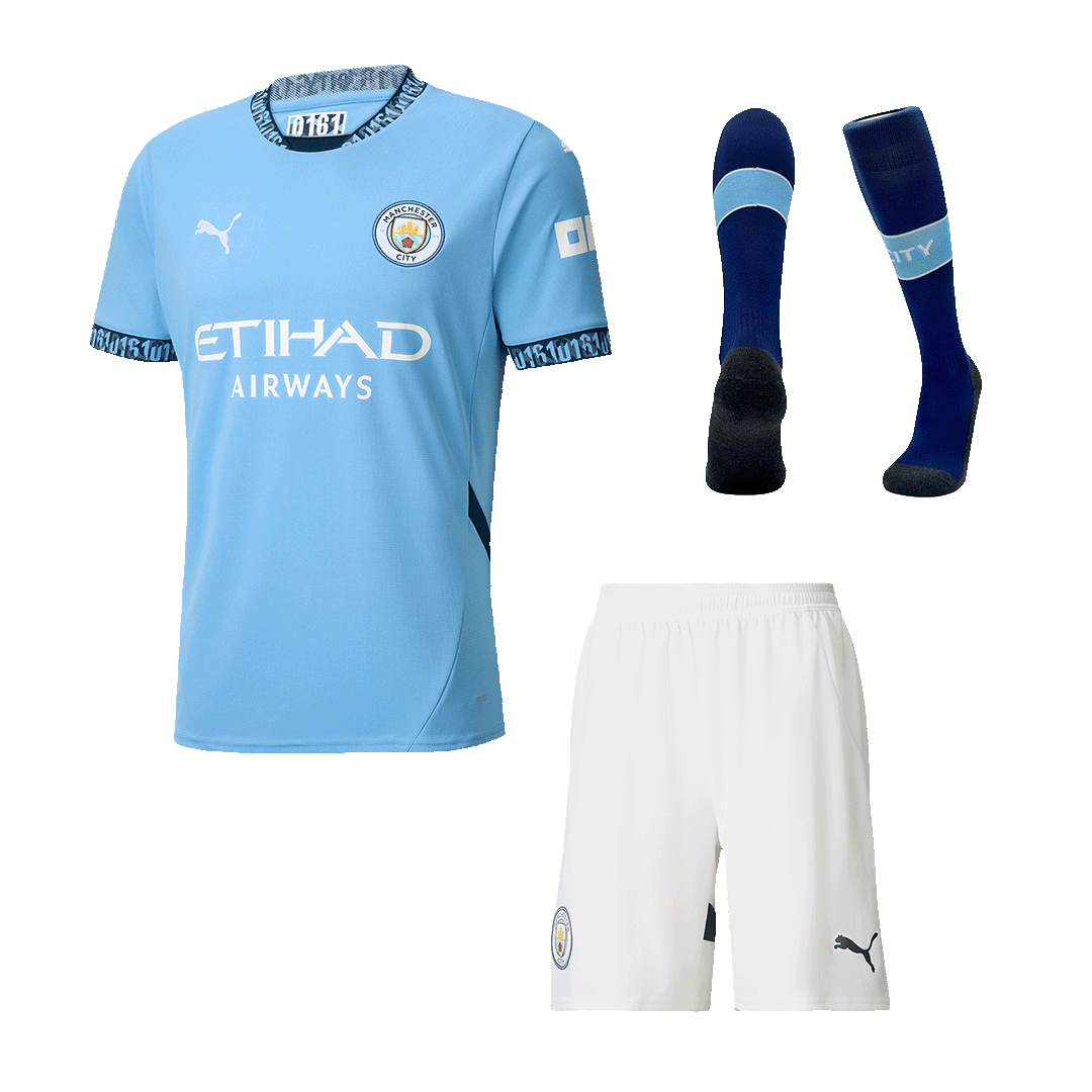 Manchester City Home Jerseys Full Kit 2024/25