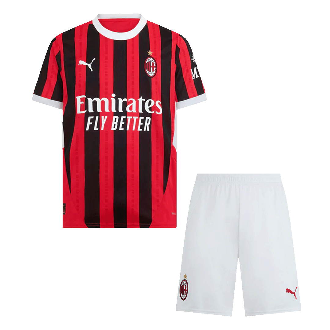 AC Milan Home Jerseys Kit 2024/25