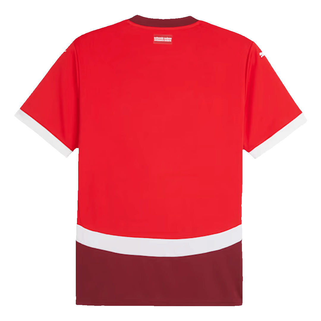 Switzerland Home Soccer Jersey EURO 2024