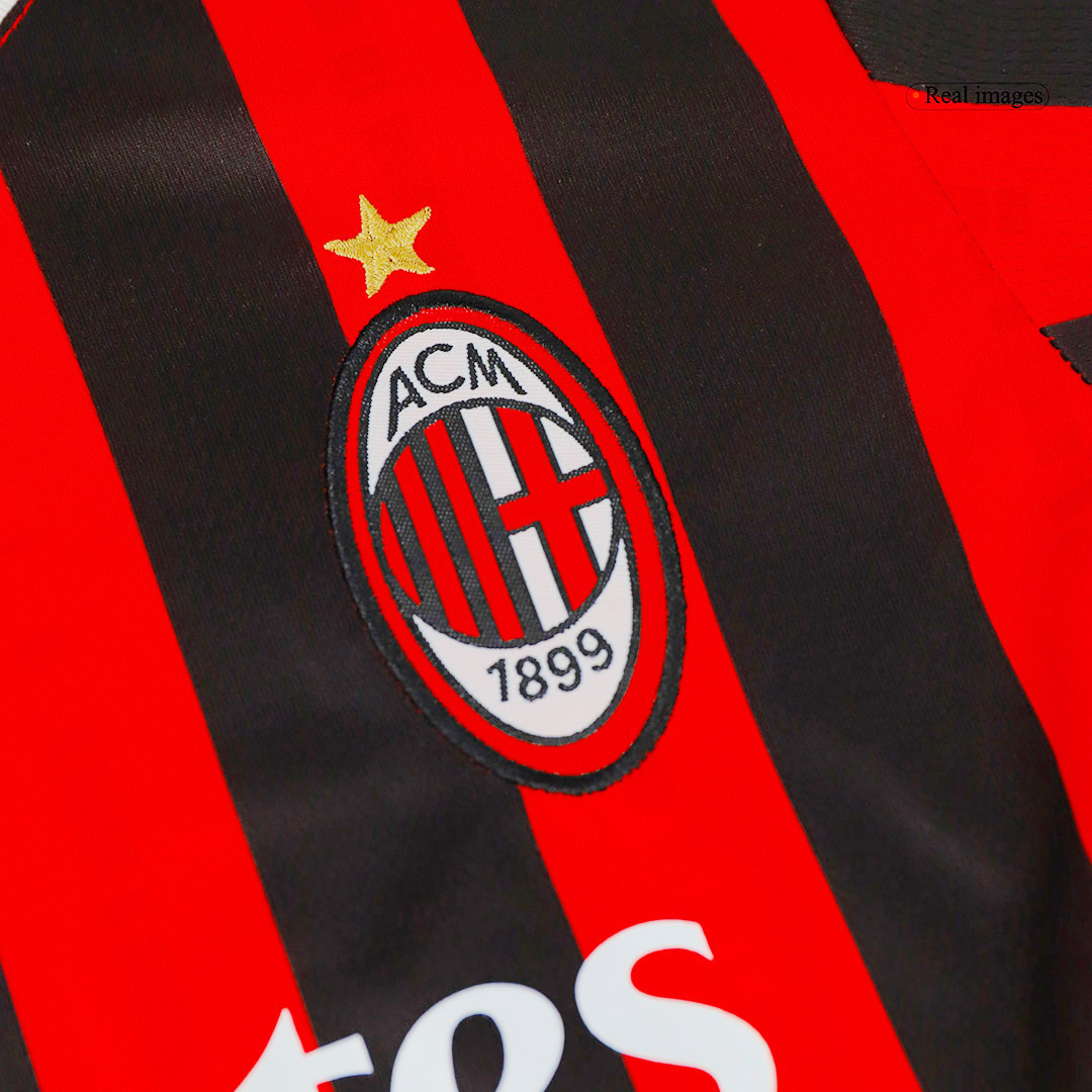 AC Milan Home Kids Soccer Jerseys Kit 2024/25