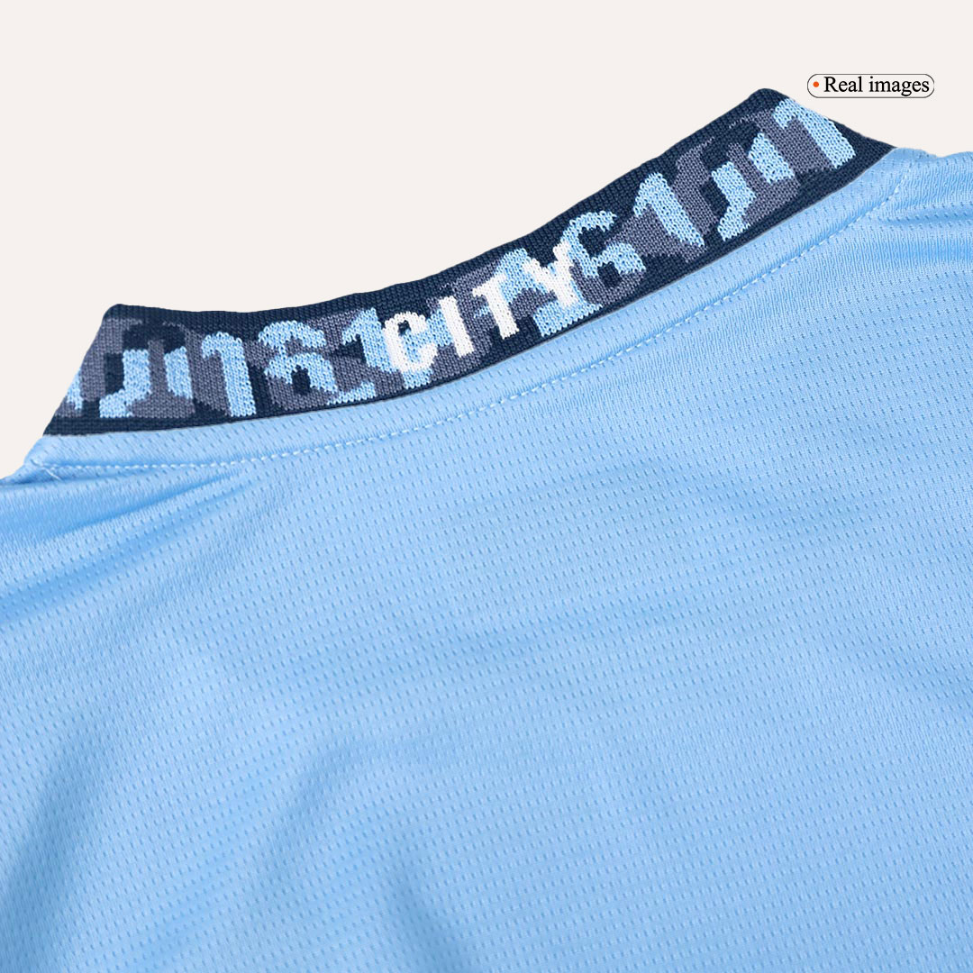 Manchester City Home Kids Soccer Jerseys Kit 2024/25