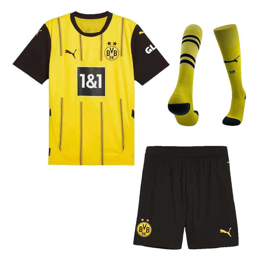 Borussia Dortmund Home Jerseys Full Kit 2024/25