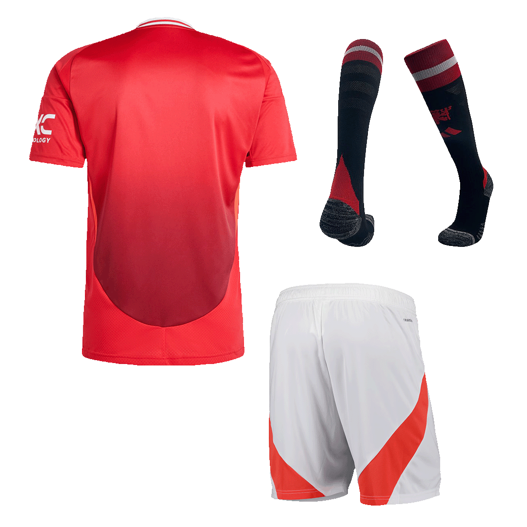 Manchester United Home Jerseys Full Kit 2024/25